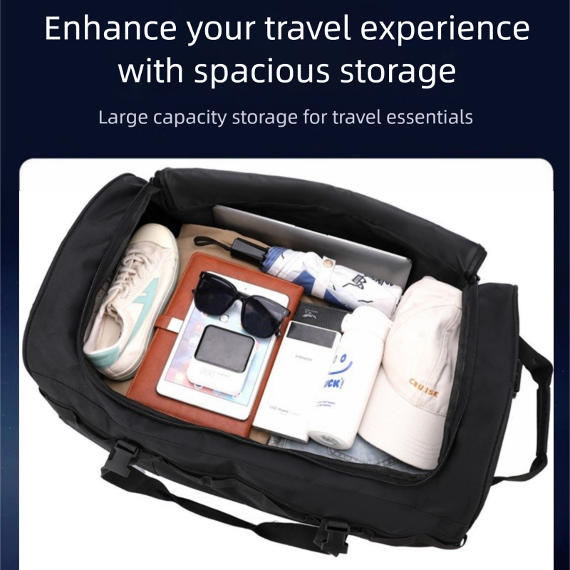 Foldable Rolling Luggage Bag - Sac de voyage pliable robuste et