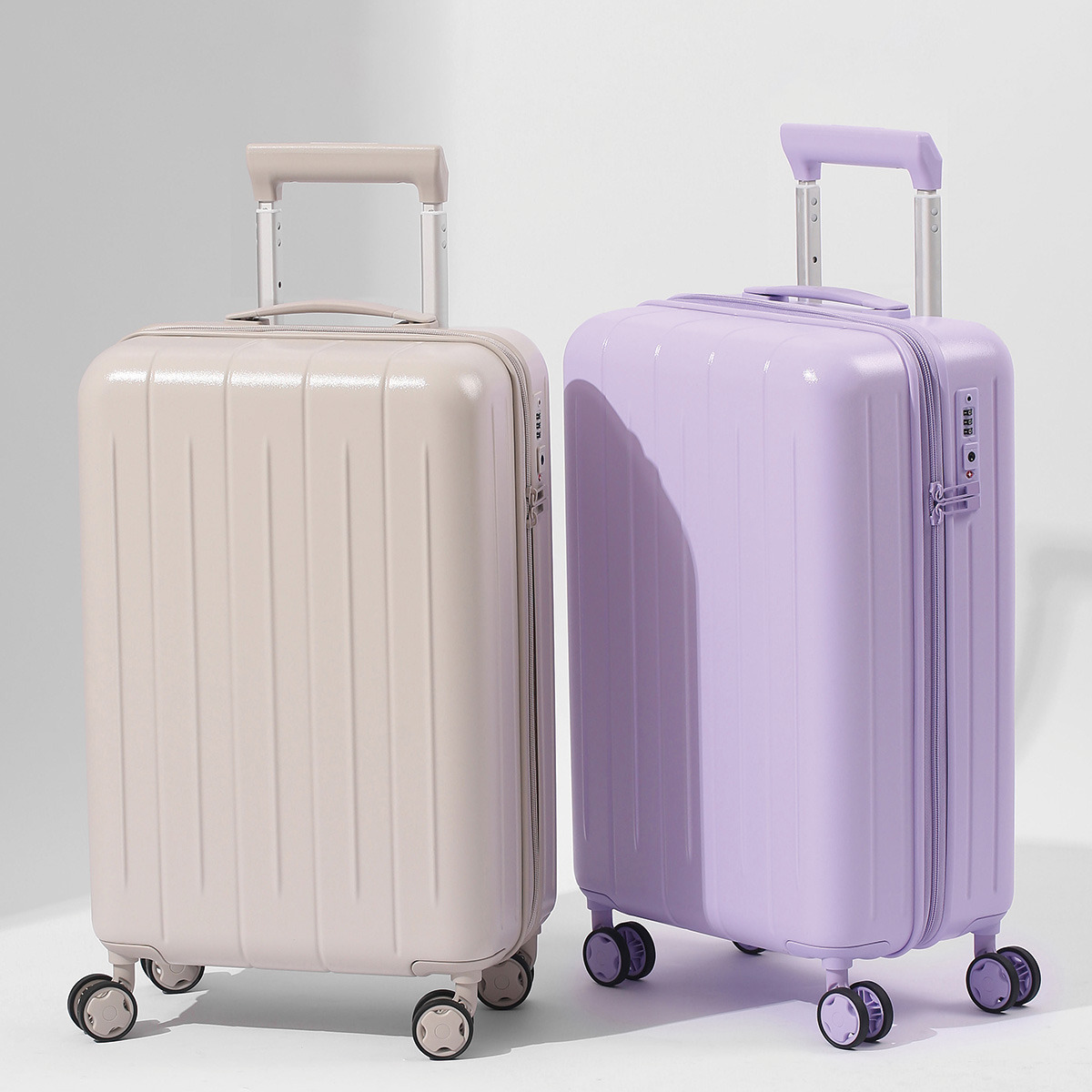 Spinner Wheel Rolling Suitcase 20 Inch - Valise rigide pour ordinateur portable de