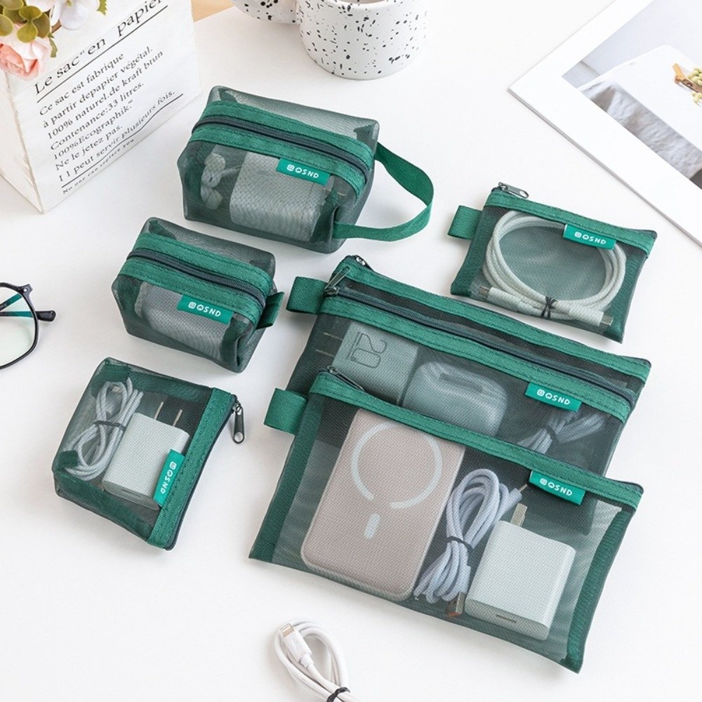 Cosmetic Bags - Sac de rangement transparent en nylon