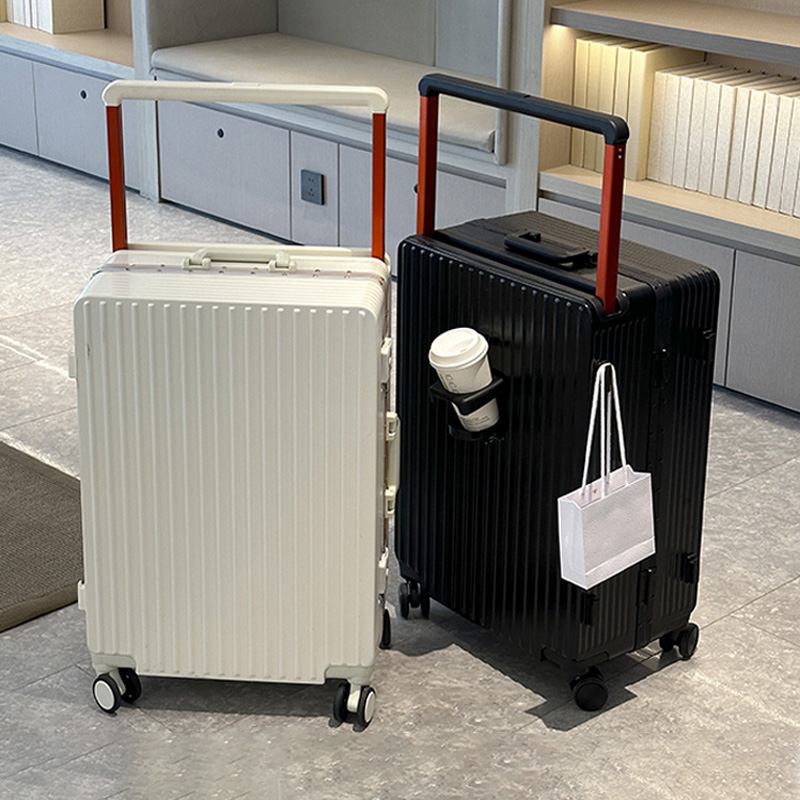 Spinner Wheel Rolling Suitcase 20 Inch - Nouvelle valise à poignée large sur