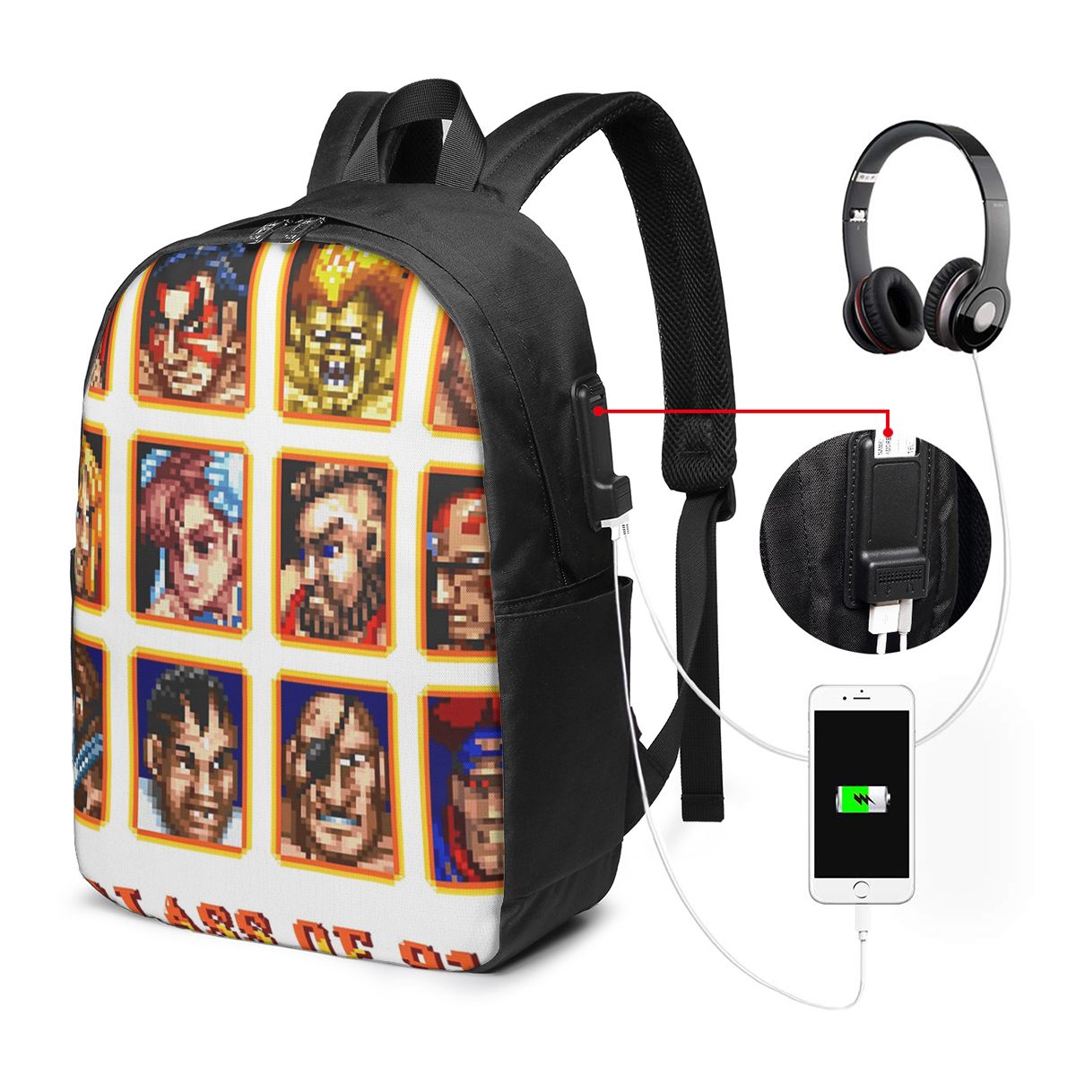 Backpacks - Sac à dos Defeated Portraits Super