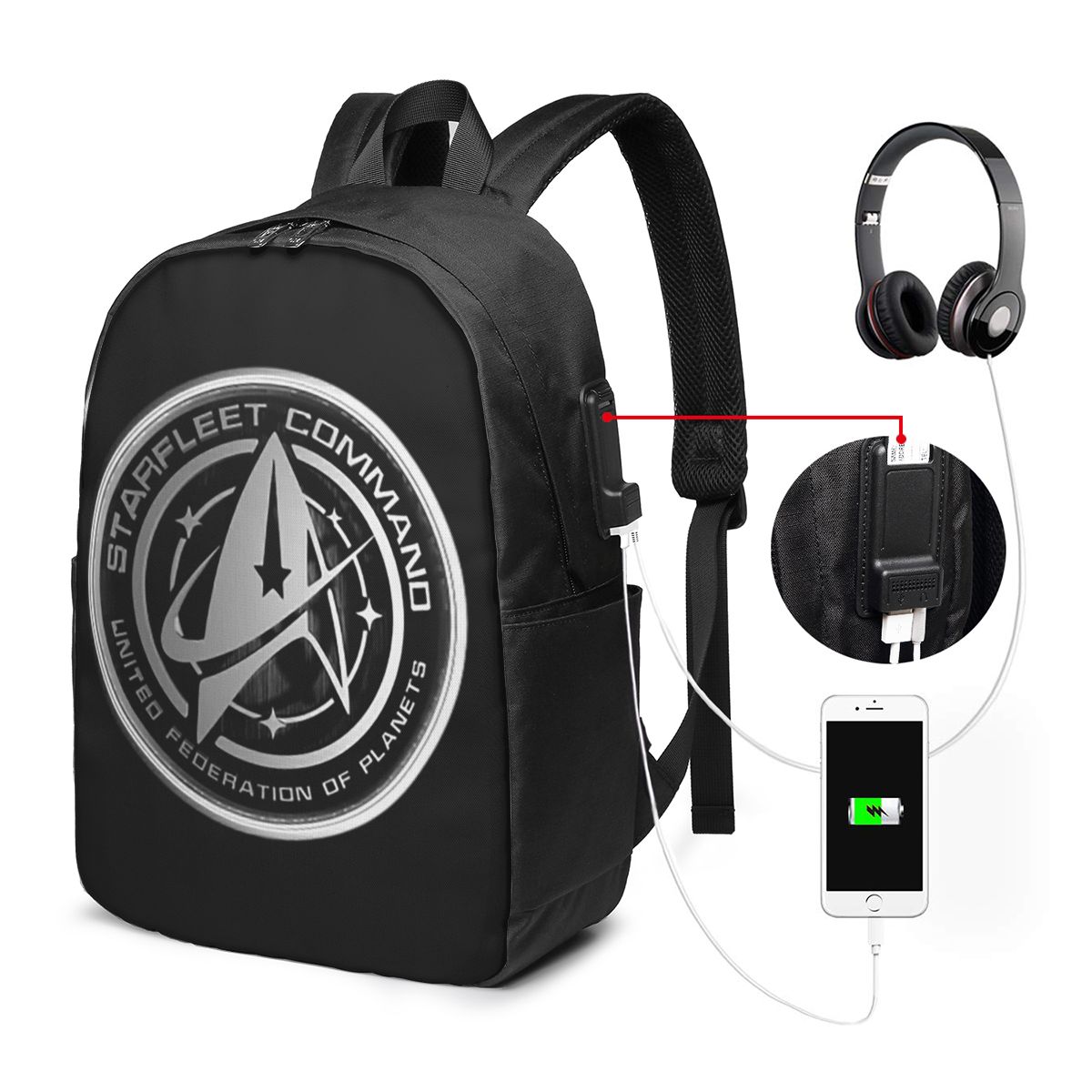 Backpacks - Sac à dos Star Treks Science
