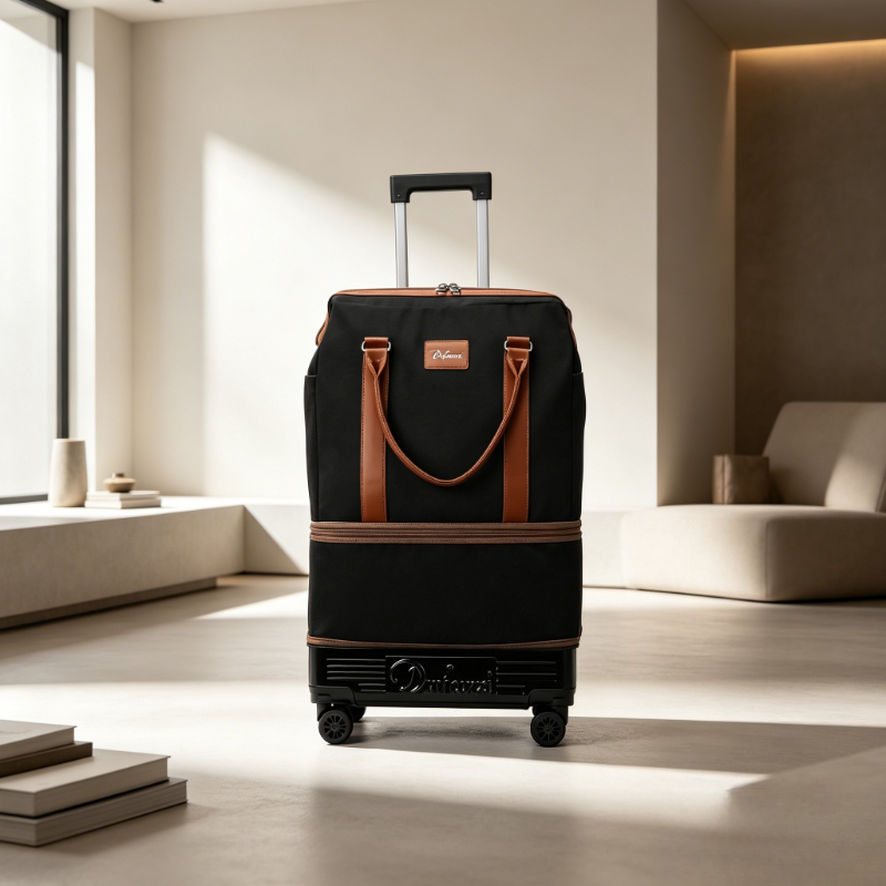 Sac de voyage pliable à roulet - Foldable Rolling Luggage Bag avis et prix