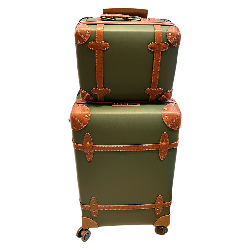 Valise Vintage en cuir PU pour - Retro Vintage Trunk Suitcase avis et prix