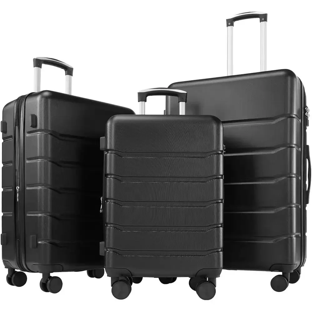 Ensemble de 3 valises rigides  - Expandable Hard Shell Luggage Set avis et prix