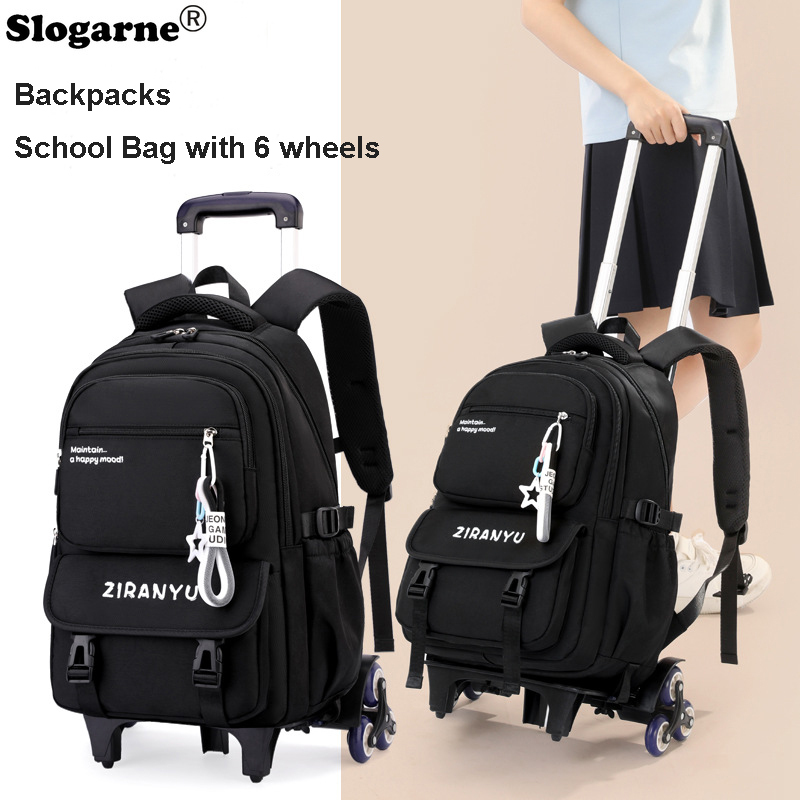 Sac à dos à roulettes pour étu - Foldable Rolling Luggage Bag avis et prix