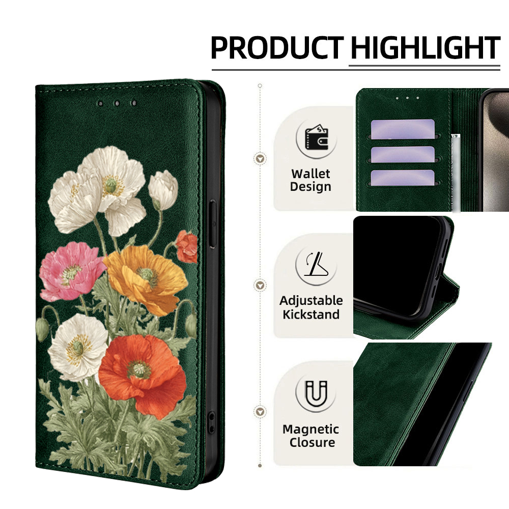 Étui portefeuille en cuir magn - Wallets avis et prix