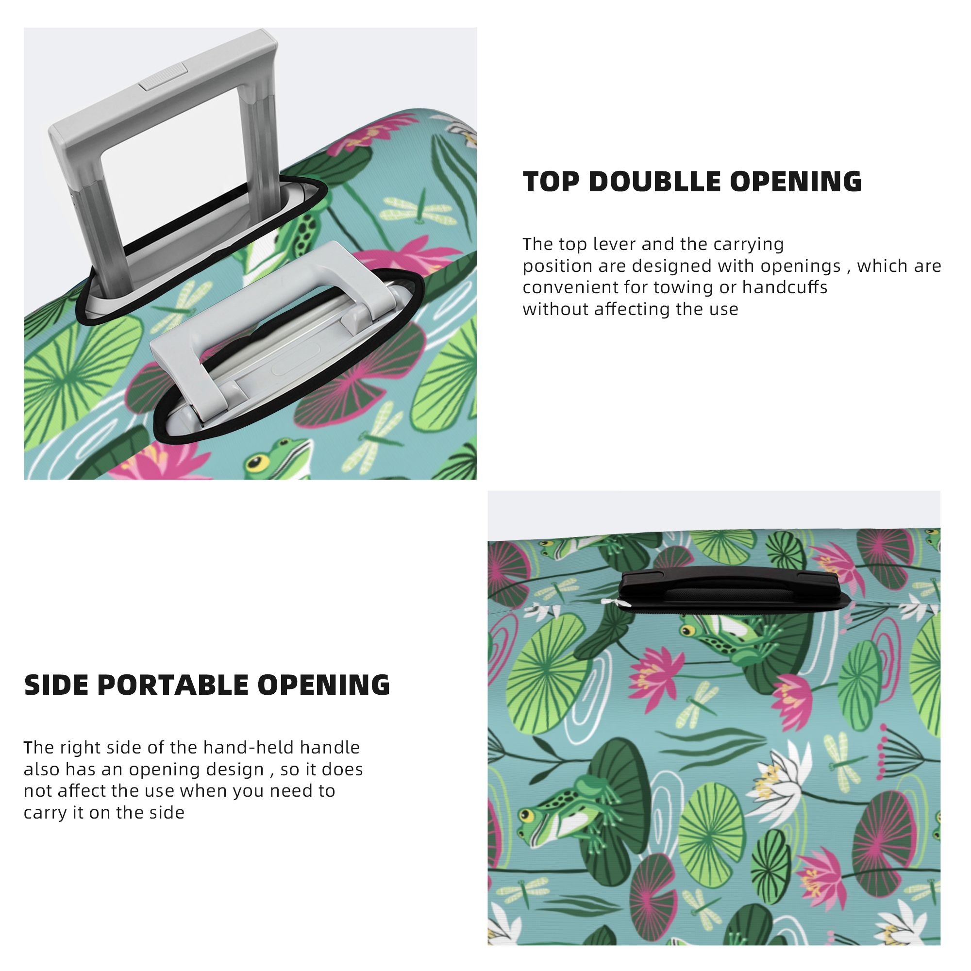 Housse de protection pour baga - Waterproof Suitcase Cover Protector avis et prix