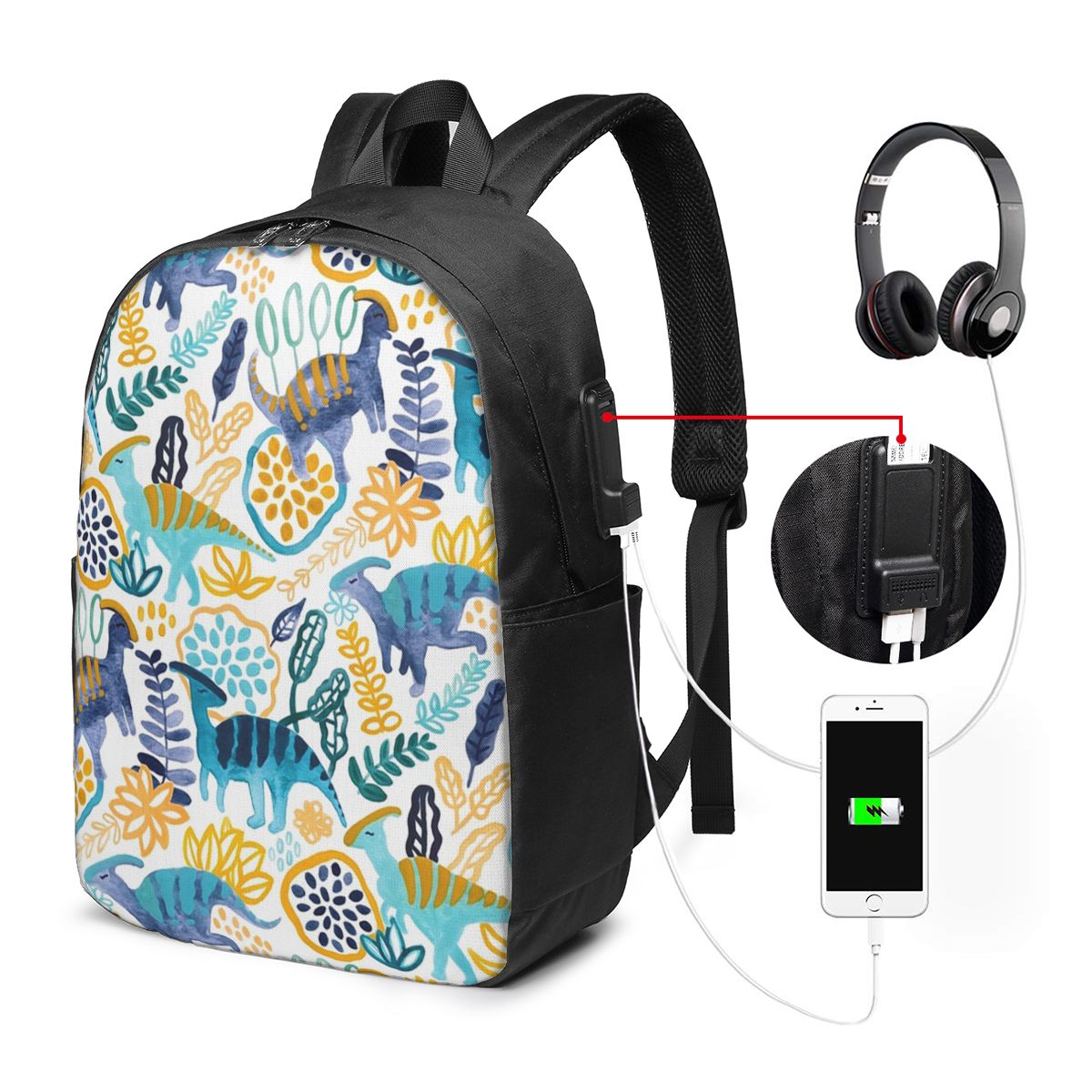 Sac à dos Gouache Parasaurolop - Backpacks avis et prix
