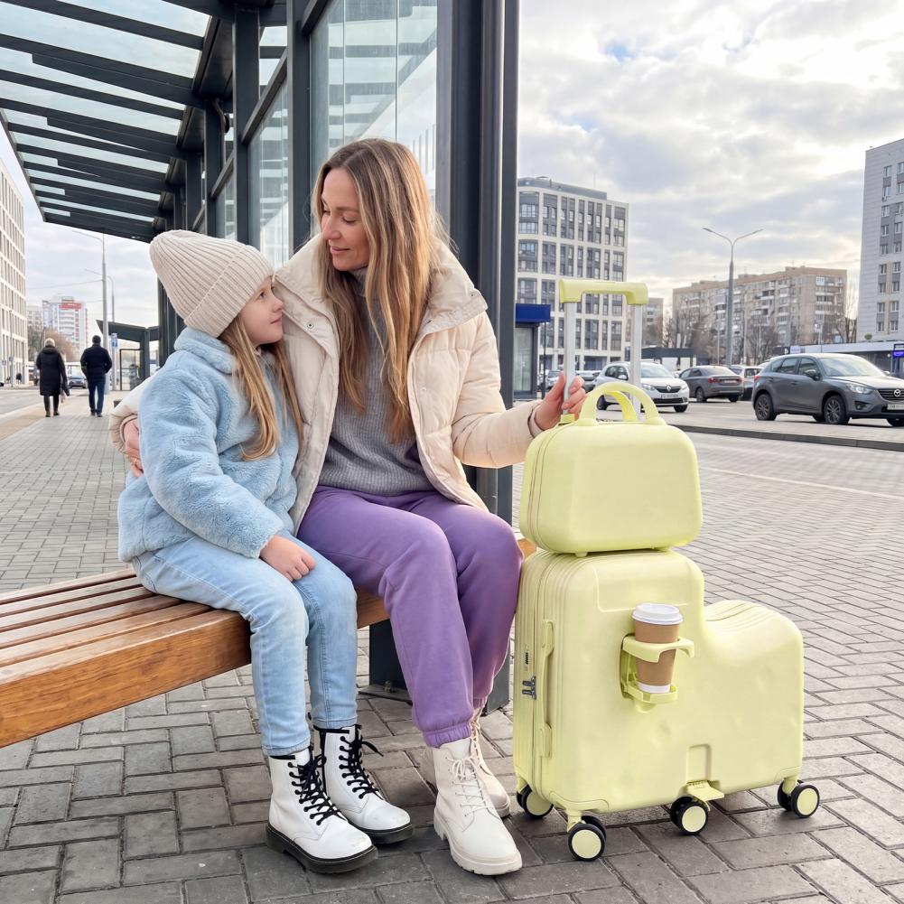 Scooter amusant de 20 pouces,  - Kids Ride On Suitcase Scooter avis et prix